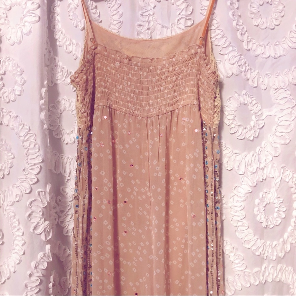 Boho Pink Lace Jumpsuit - Picture 7 of 7
